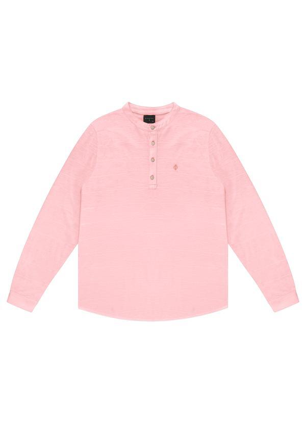 Diametro - Camisa Manga Longa Masculina Rosa