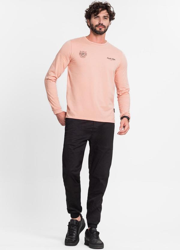 Diametro - Camisa Masculina Manga Longa Rosa 3