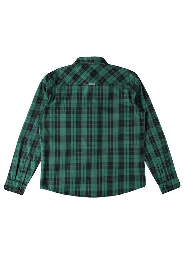 Enfim Camisa Xadrez Masculina Verde