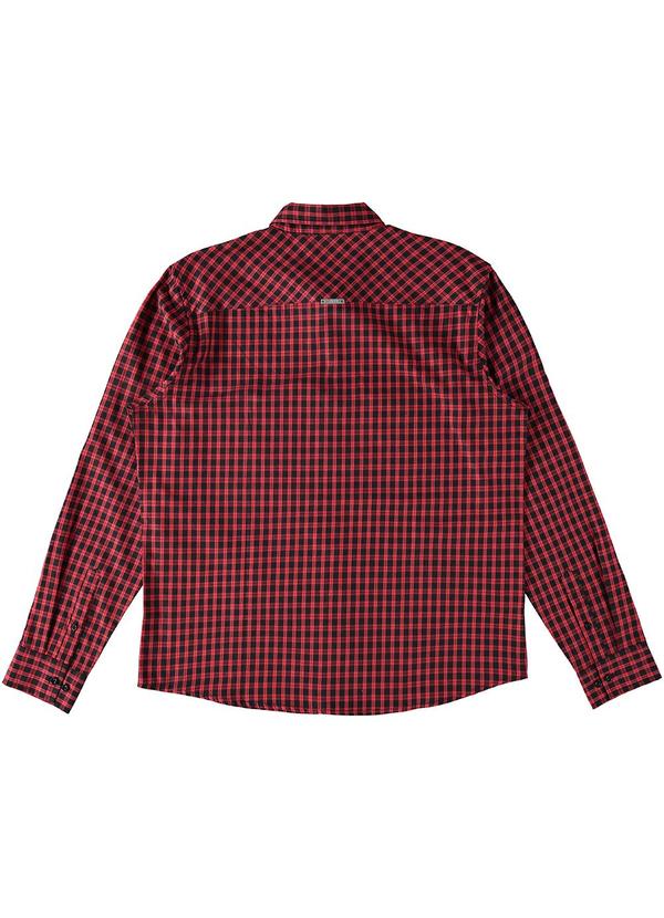 Enfim - Camisa Xadrez Masculina Vermelho 2