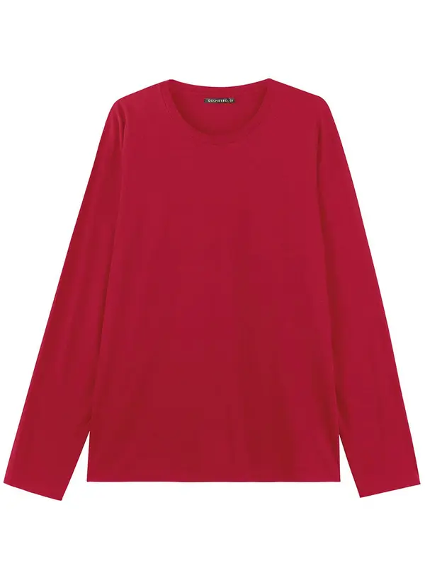 Diametro - Camiseta Vermelho