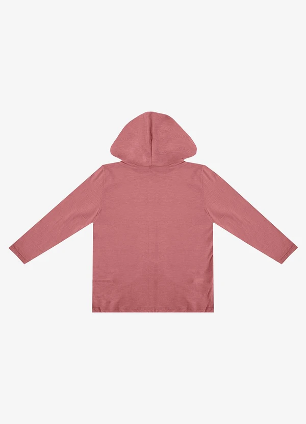 Select - Camiseta Manga Longa com Capuz Rosa 5