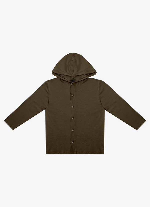 Select - Camiseta Manga Longa com Capuz Verde 4