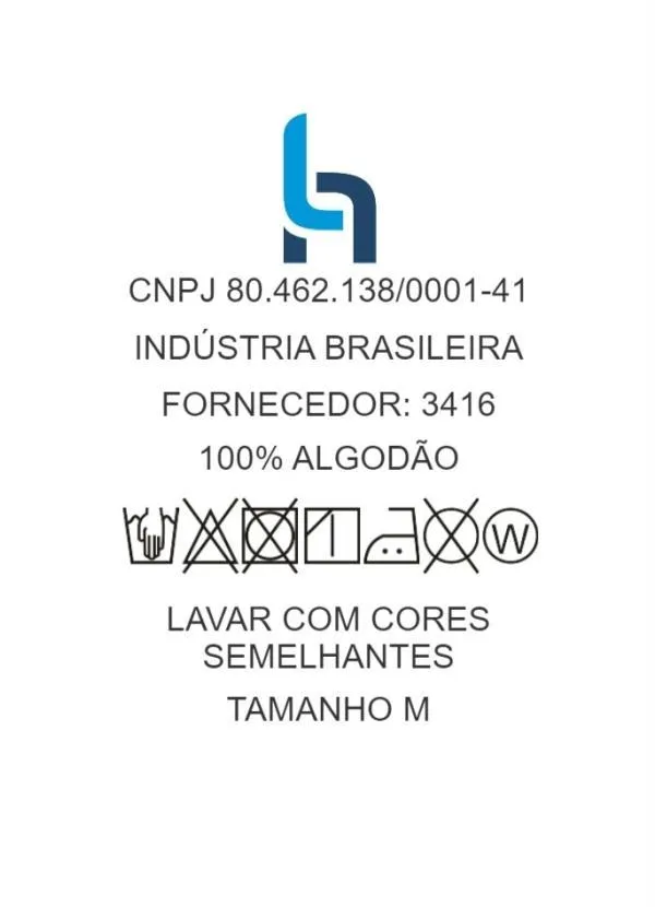 Moda Pop - Camiseta Manga Longa Gola Rolê Marinho 5