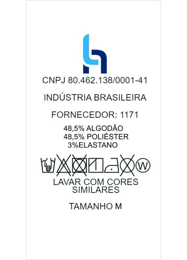 Moda Pop - Camiseta Manga Longa Gola Rolê Mescla 6