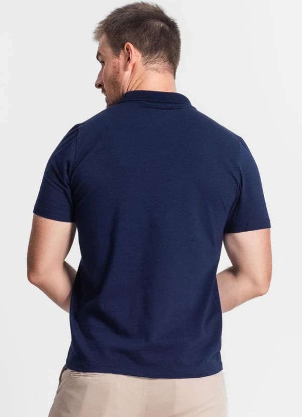 Diametro - Camisa Cotton Masculina Azul 2