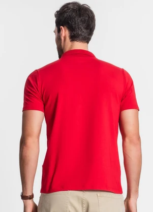 Diametro - Camisa Cotton Masculina Vermelho - DIAMETRO