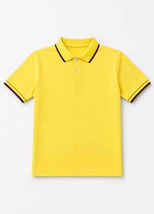 Yends Fashion - Camisa Gola Polo Masculina Piquet Premium A. Det - YENDS FASHION