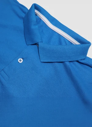 Yends Fashion - Camisa Gola Polo Masculina Piquet Premium Azul - YENDS FASHION