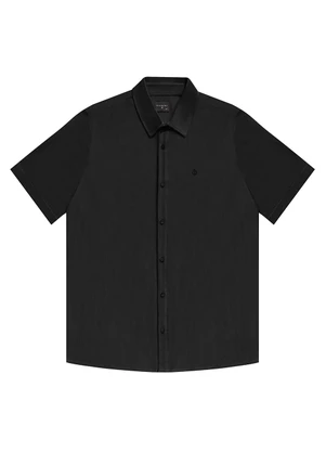 Diametro - Camisa Masculina Manga Curta Preto - DIAMETRO