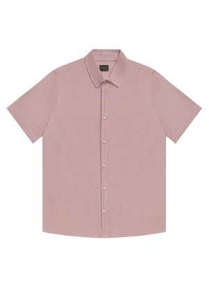 Diametro - Camisa Masculina Manga Curta Rosa - DIAMETRO