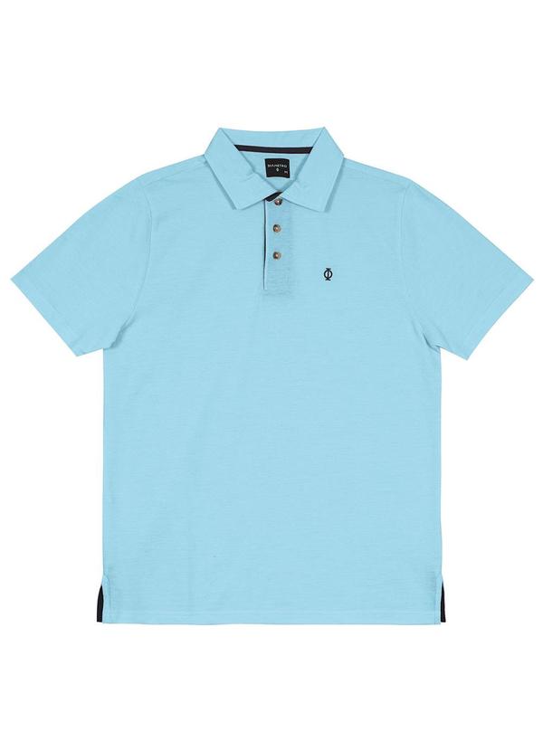 Diametro - Camisa Piquet Masculina Azul