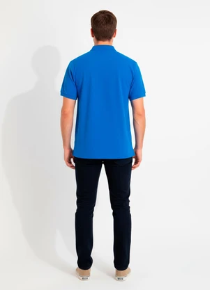 Fakini - Camisa Polo Azul - FAKINI
