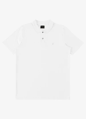 Diametro - Camisa Polo Básica Masculina Branco - DIAMETRO