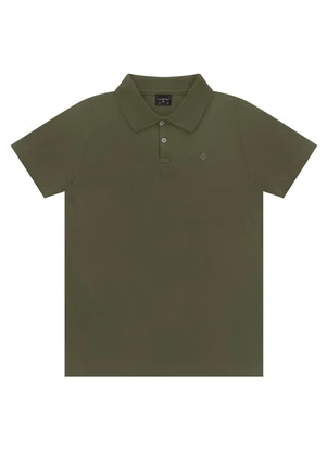 Diametro - Camisa Polo Básica Masculina Verde - DIAMETRO