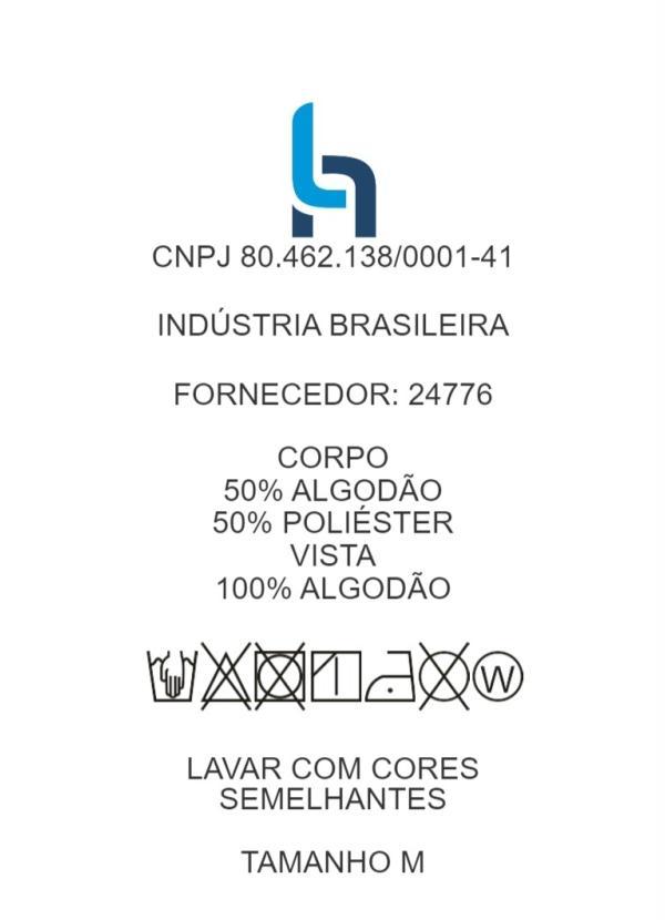 Moda Pop - Camisa Polo Chumbo com Bolso 10