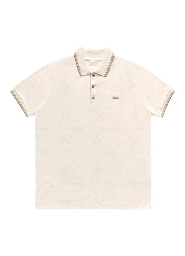 Aurus - Camisa Polo Comfort Bege 4