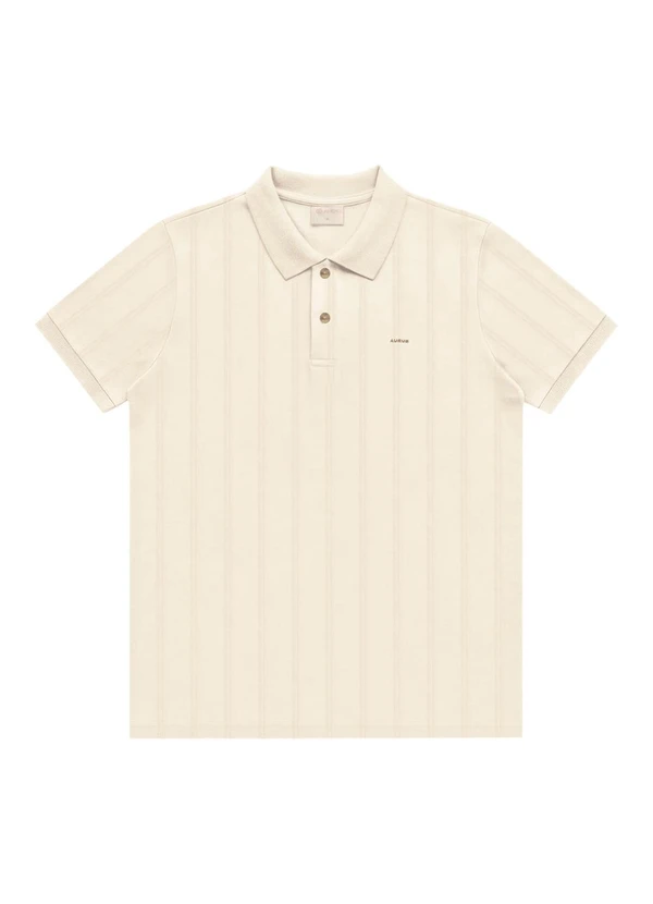 Aurus - Camisa Polo Comfort Bege 3