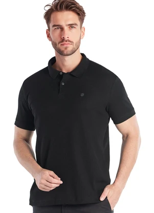 Aurus - Camisa Polo Comfort Preto - AURUS
