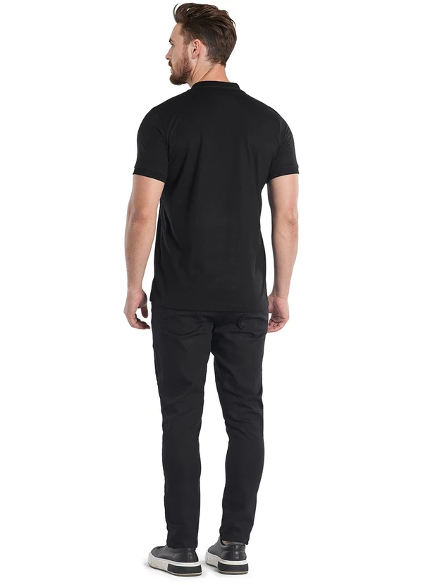 Aurus - Camisa Polo Comfort Preto 4