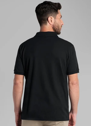 Aurus - Camisa Polo Comfort Preto - AURUS