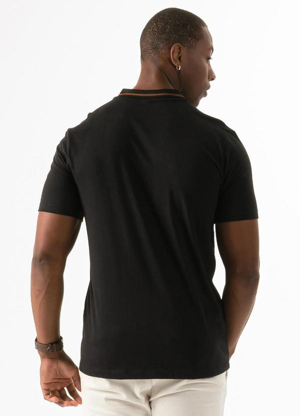 Exco - Camisa Polo em Algodão Preto 2