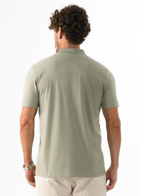 Exco - Camisa Polo em Algodão Verde 2