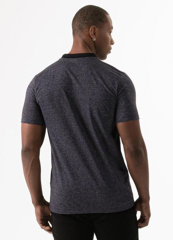 Exco - Camisa Polo em Malha Preto 2