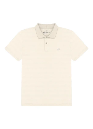 Fico - Camisa Polo em Malha Texturizada Branco - FICO
