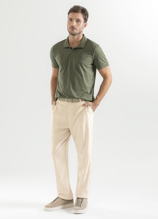 Exco - Camisa Polo em Malha Verde Escuro 3