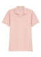Malwee - Camisa Polo em Moletinho Verde - variação: Rosa Pastel