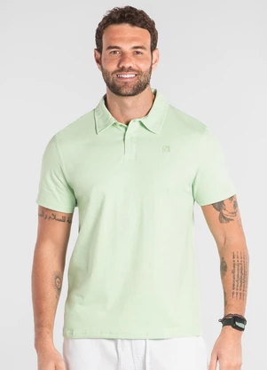 The Philippines - Camisa Polo em Piquet Verde - THE PHILIPPINES
