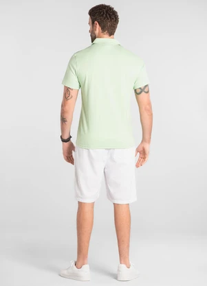 The Philippines - Camisa Polo em Piquet Verde - THE PHILIPPINES