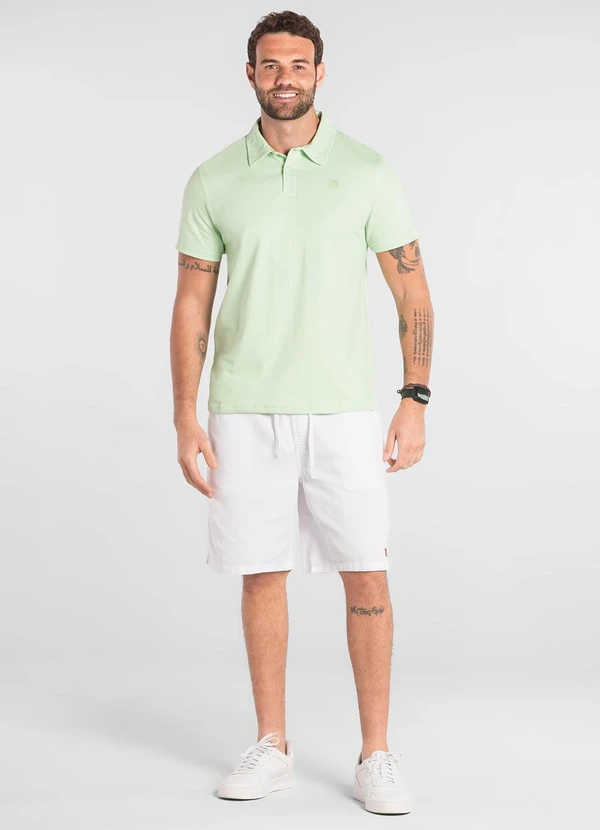 The Philippines - Camisa Polo em Piquet Verde 3