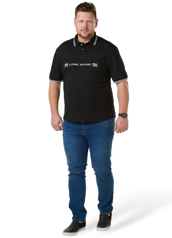Long Insland - Camisa Polo Long Island Preto 2