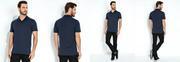 Camisa Polo Marinho Basicamente