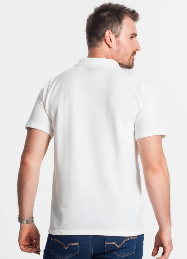 Diametro - Camisa Polo Masculina Bege 2