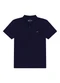 Fico - Camisa Polo Masculina em Malha Preto - variação: Azul