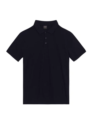 Essendi - Camisa Polo Masculina Essencial Preto - ESSENDI