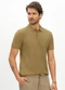Essendi - Camisa Polo Masculina Moletom Texturizado Verde - variação: Verde