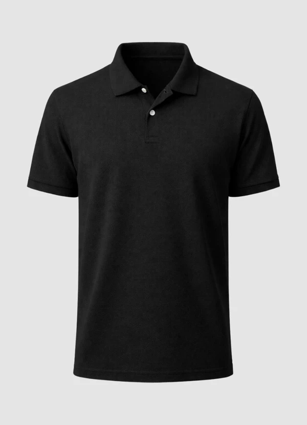 Yends Fashion - Camisa Polo Masculina Piquet Azul 3