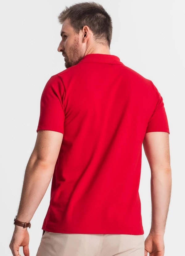 Diametro - Camisa Polo Masculina Vermelho 2