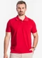 Diametro - Camisa Polo Masculina Azul - variação: Vermelho