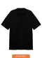 Basicamente - Camisa Polo Piquet Stretch Plus Masculina Preto - variação: Preto