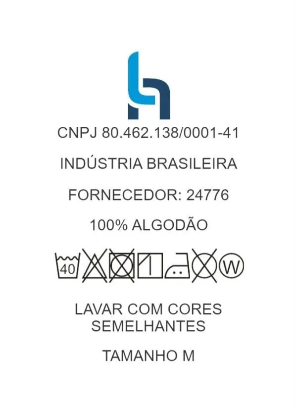 Actual - Camisa Polo Preta com Manga e Gola Contrastante 5