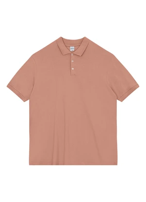 Malwee - Camisa Polo Regular Linho Rosê - MALWEE
