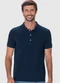 Malwee - Camisa Polo Slim em Piquet Premium Azul Marinho - variação: Azul Marinho