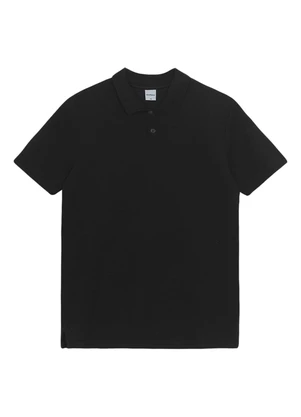 Malwee - Camisa Polo Slim Texturizada Preto - MALWEE