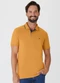 Malwee - Camisa Polo Tradicional em Malha Off White - variação: Camisa Polo Tradicional em Malha (Amarelo Mostarda