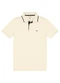 Malwee - Camisa Polo Tradicional em Malha Off White - variação: Off White
